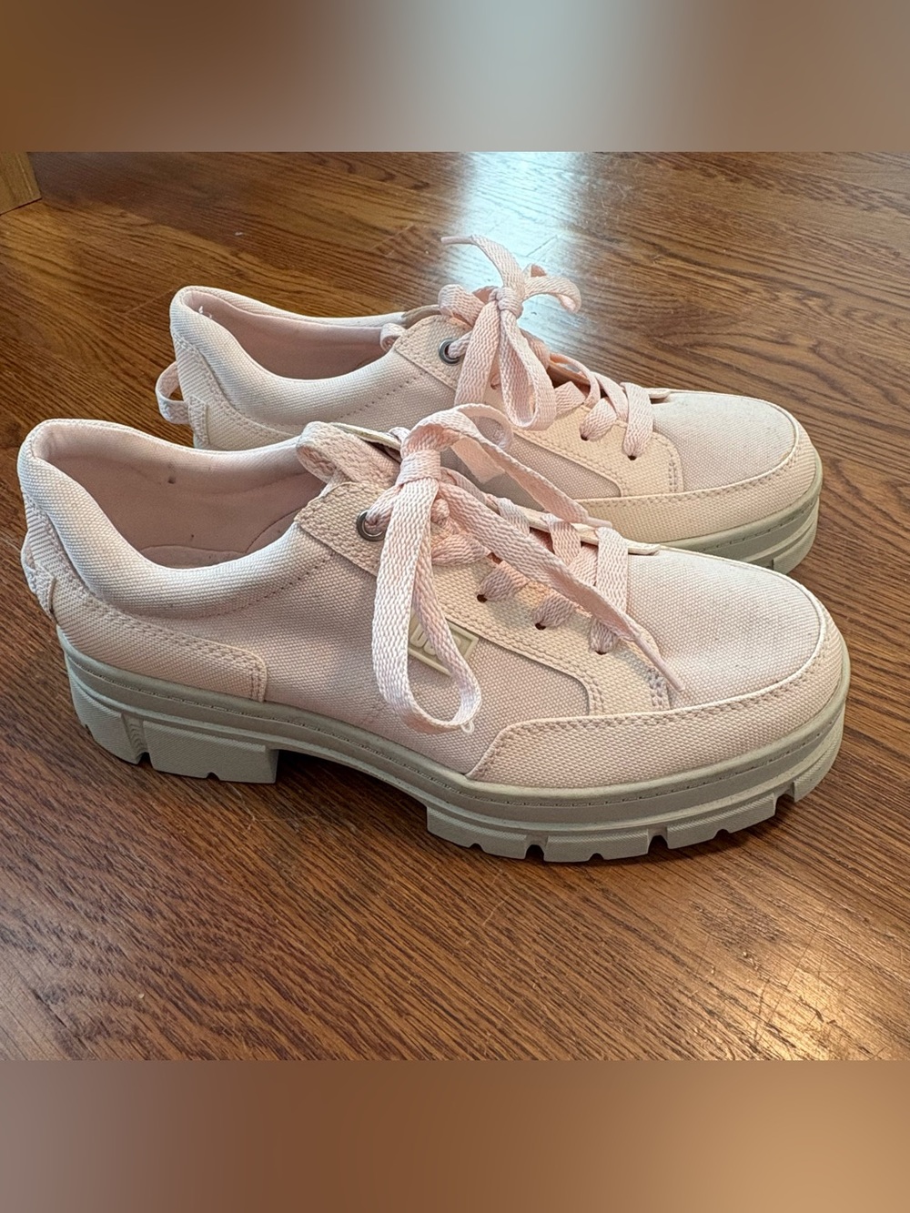 Y2K vibe UGG Ashton Hybrid Rosy beige Platform Sneakers combat lug sole size 9